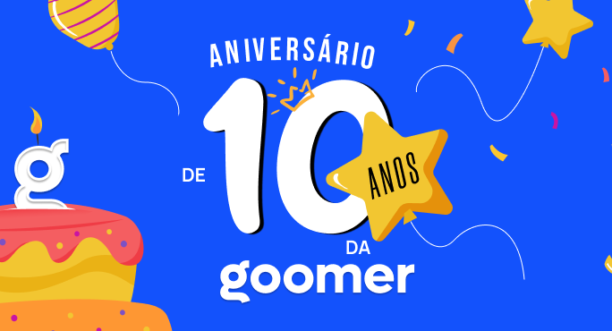 Aniversário de 10 anos da Goomer: vem receber seu presente